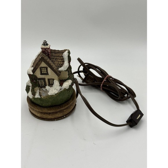 John Hopkins Village Lights Miniatures Lucy Lavenham's Cottage VTG 1987 Works - Picture 6 of 8